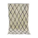 Handmade moroccan berber carpet 243 x 136 cm
