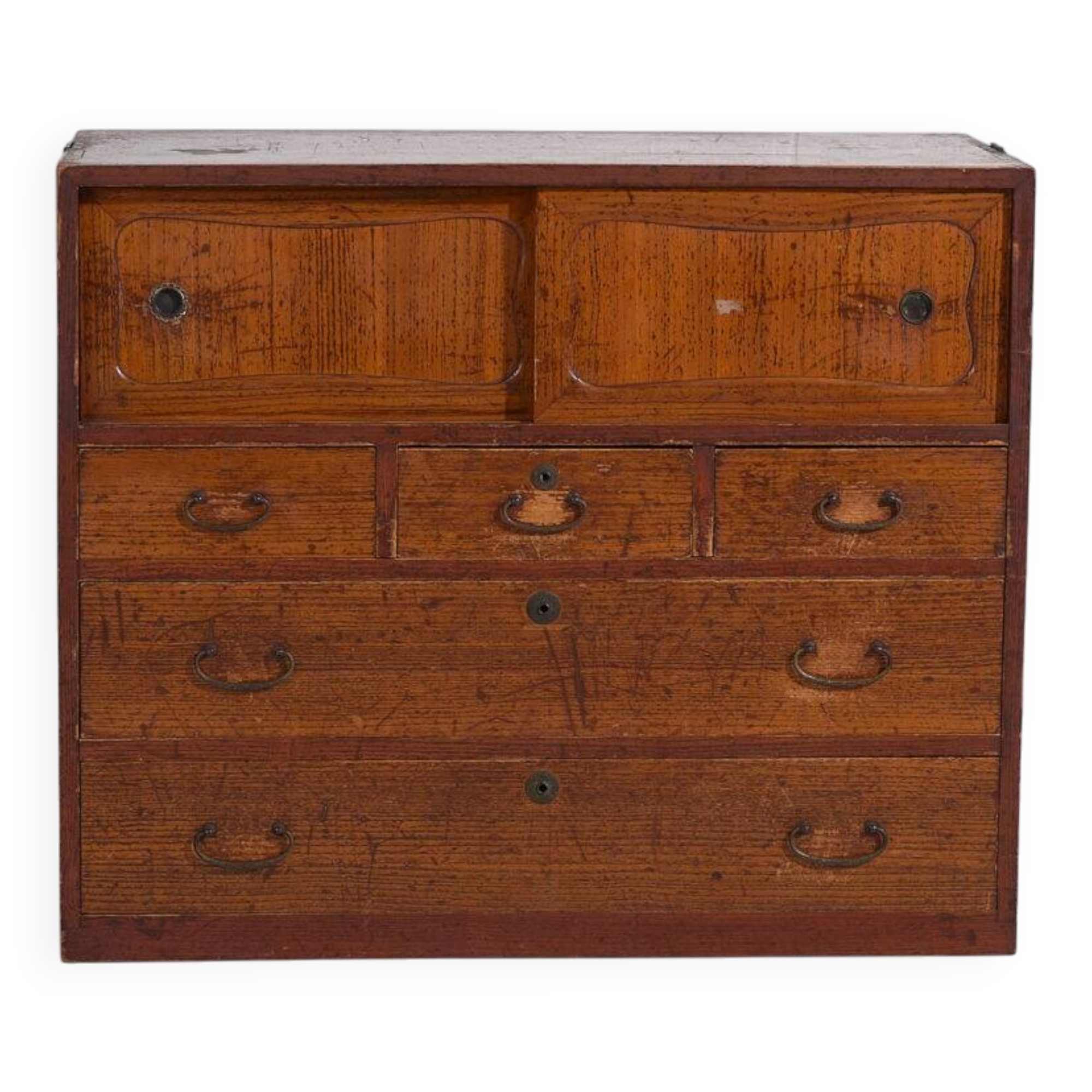 Antique Japanese commode – Taishō / Shōwa period (c. 1920-1970) #10