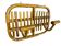 60s Rattan Coat Rack Italy Olaf Von Bohr Style