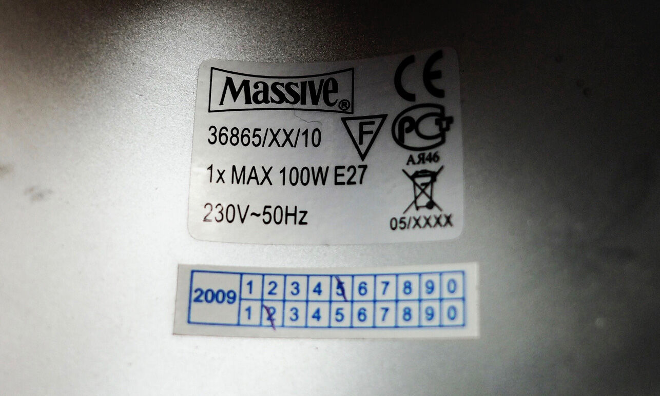 Silver chandelier, Danish design, 1970s