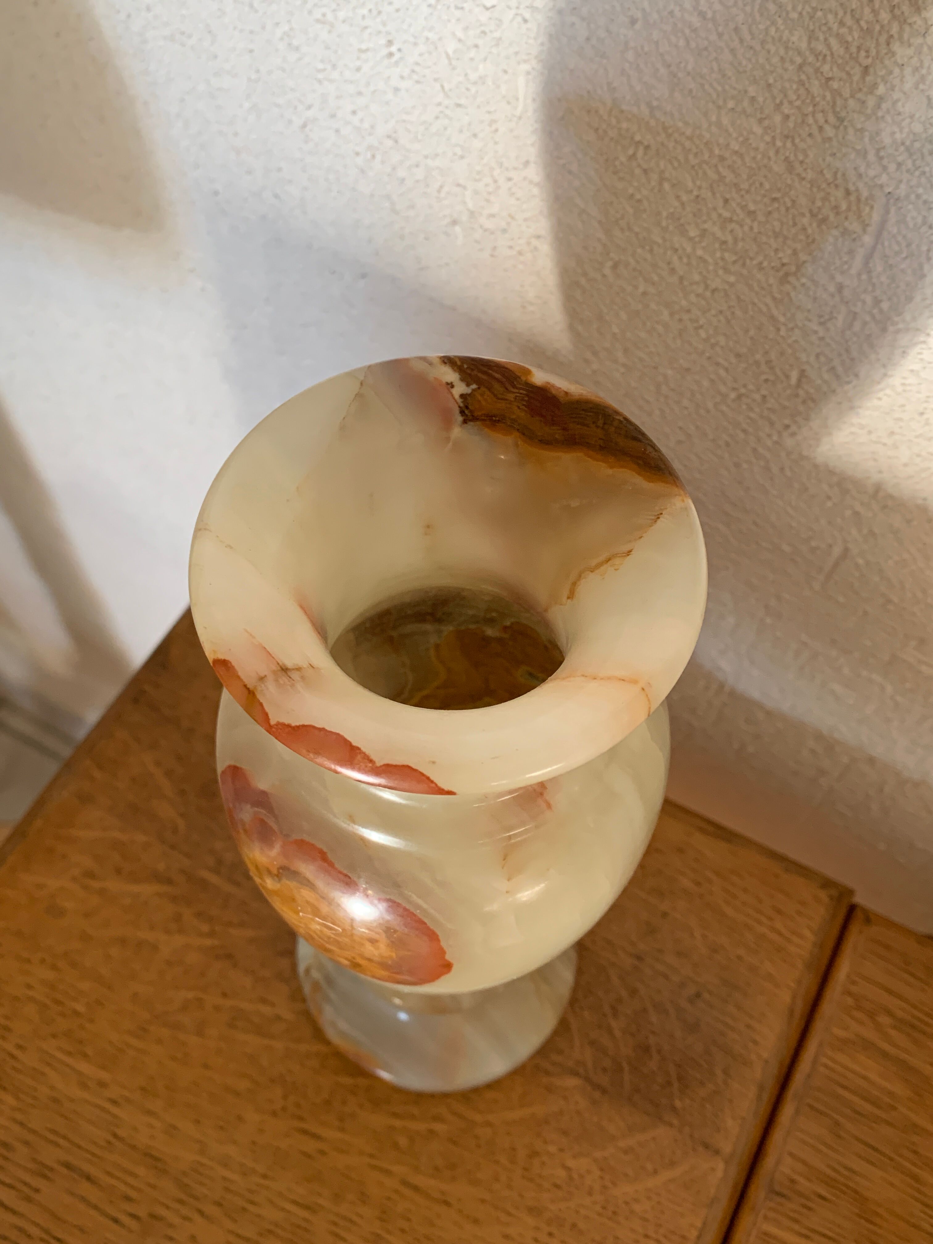 Vintage marble vase