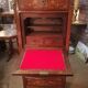 19th-century secretary in marquetry and marble