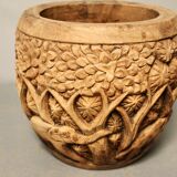 Teak planter