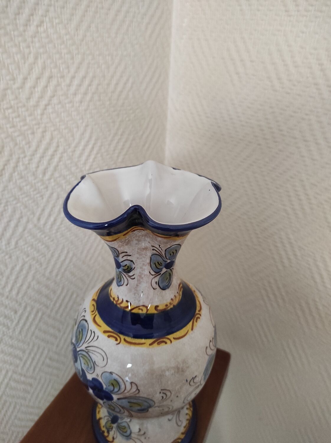 Handmade ceramic vase