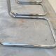 Série de 4 chaises Marcel Breuer modèle B32 signé Italy