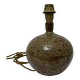 Guy Baudat pyrite stoneware lamp in the La Borne Julia style