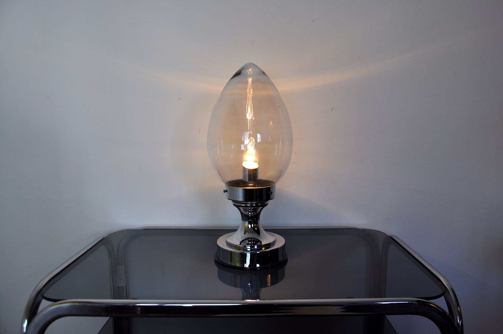 Lampe Membrane en verre de Murano, Italie, 1960