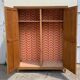 Armoire parisienne art déco 1930 penderie démontable bois brut