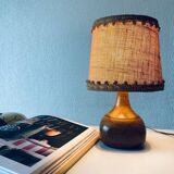 Vintage stoneware lamp