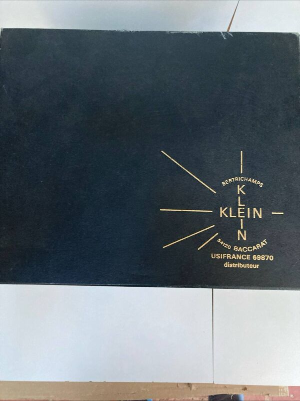 Rafraîchissoir en cristal de Baccarat de Valery Klein