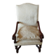 Wood and fabric armchair in Louis XIV style (or High Period style)