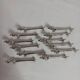 Silver metal knife holder