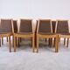 Vintage scandinavian dining chairs 1960