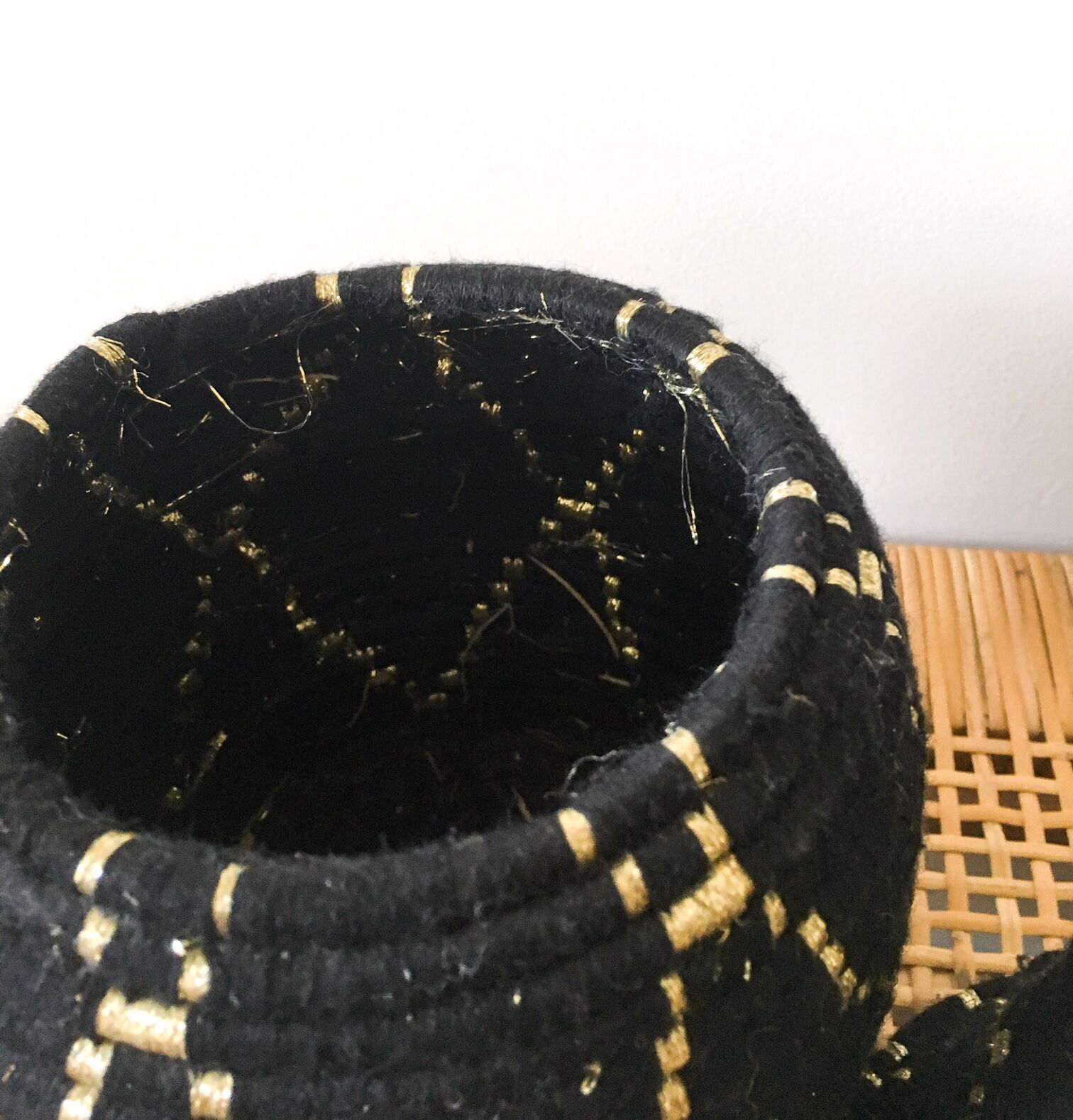 Black and gold Berber box