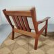 Pair of teak chairs Juul Kristensen for Glostrup Denmark 1960s