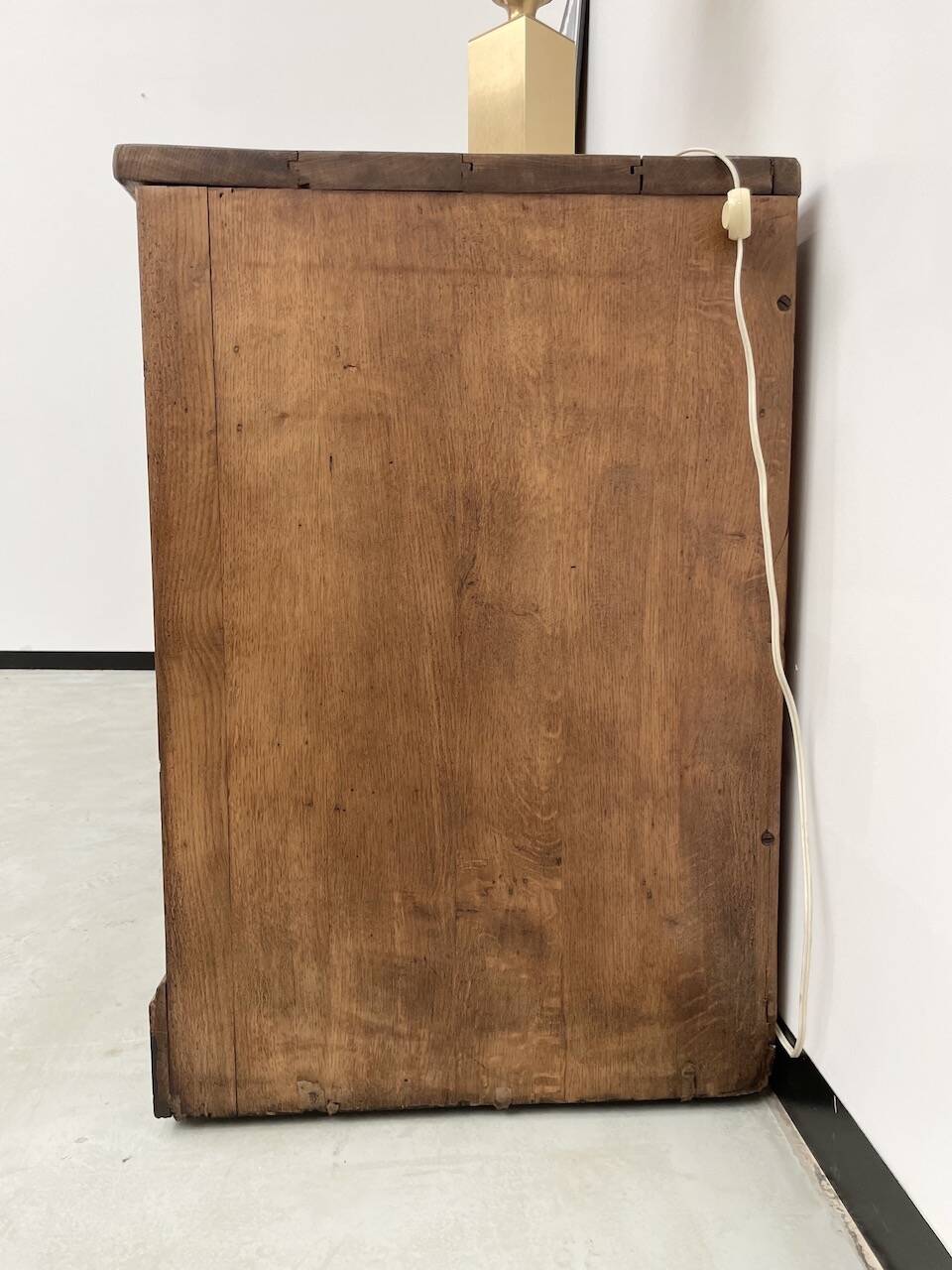 Enfilade de métier XXL chêne portes vitrées