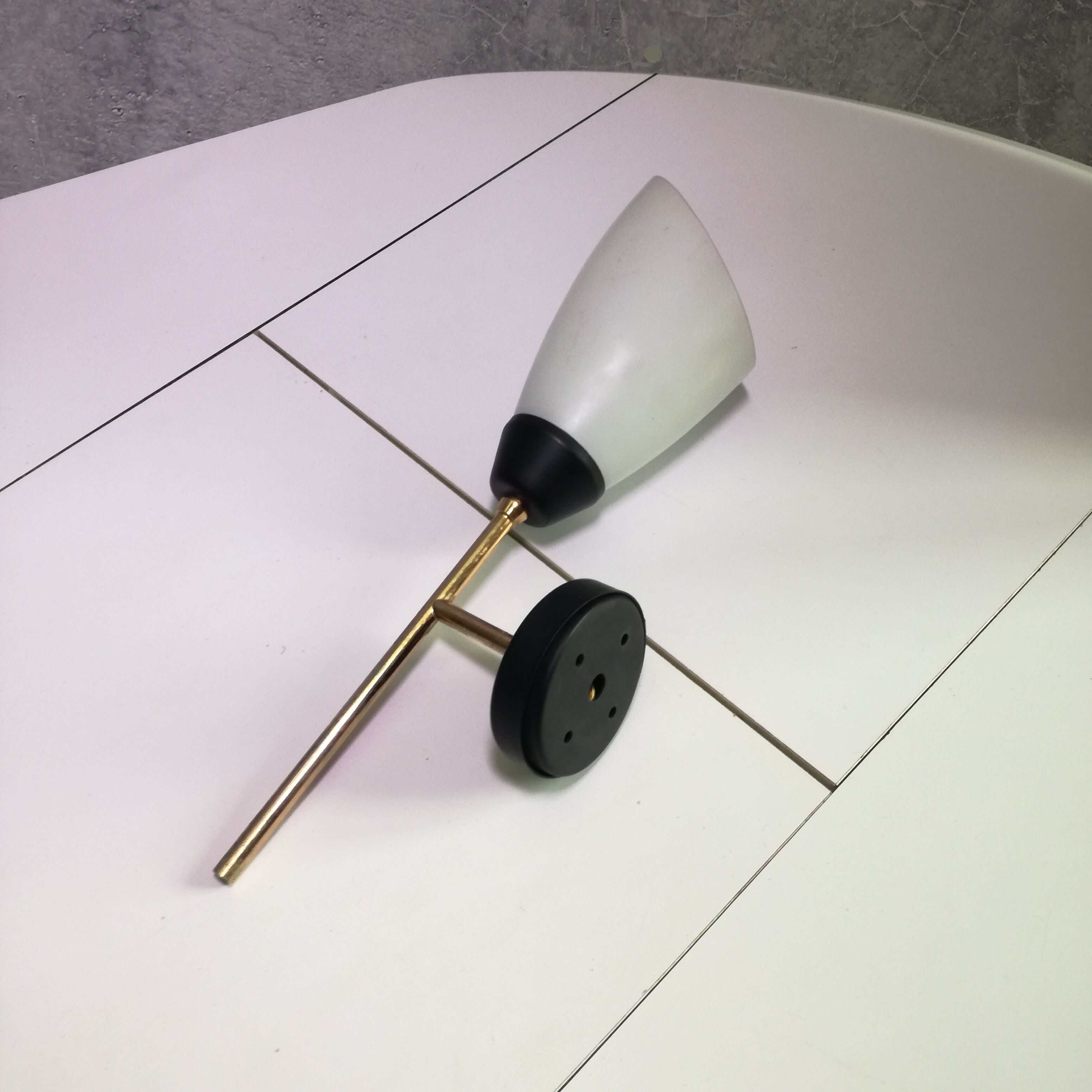 Minimalist wall lamp from 1960