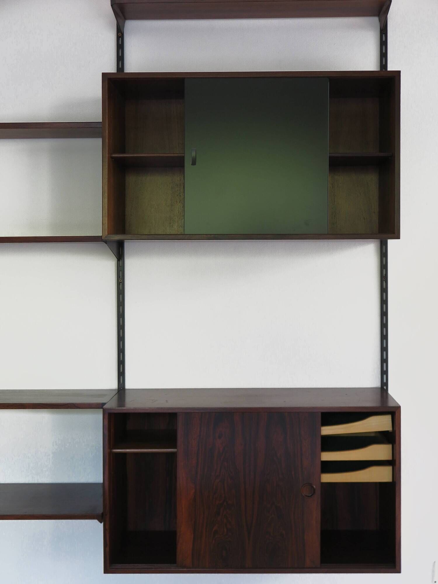 Kai Kristiansen Scandinavian shelving system, Denmark 1960s