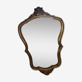 Mirror Louis XV style gilded frame