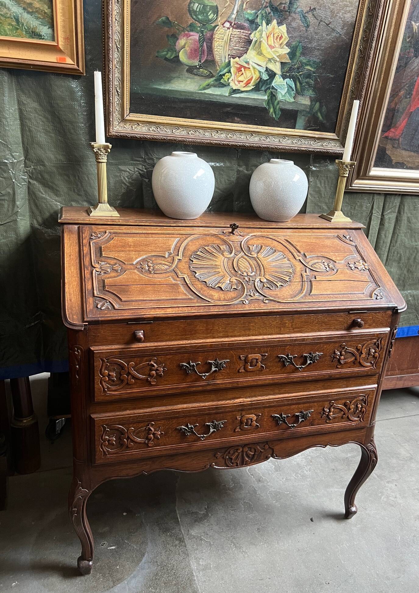 Louis XV style secretary.