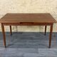 1960s 1970s Teak Extendable Dining Table Made in Denmark Danish Design