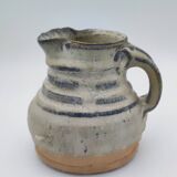 Pichet en grès La Borne dans le goût d'Anne Kjærsgaard