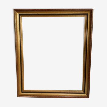Contemporary gilded patinated frame format 10F