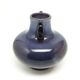 Modernist vase, purple glass, designed by J. Słuczan-Orkusz, Poland, 1970s