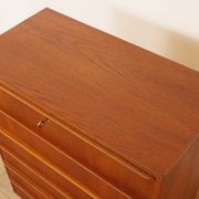 Commode danoise vintage | Teck | 6 tiroirs | 106 cm