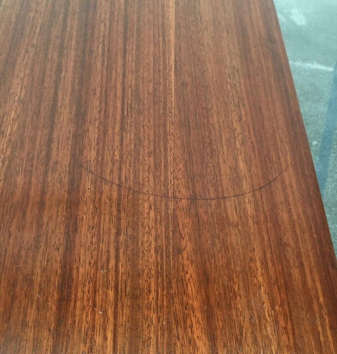 Mid-Century German coffee table series 400 in teak by Hartmut Lohmeyer for Wilkhahn, 1950s.