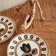 Set of 4 Kimono Boch plates