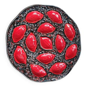 plat à huîtres barbotine