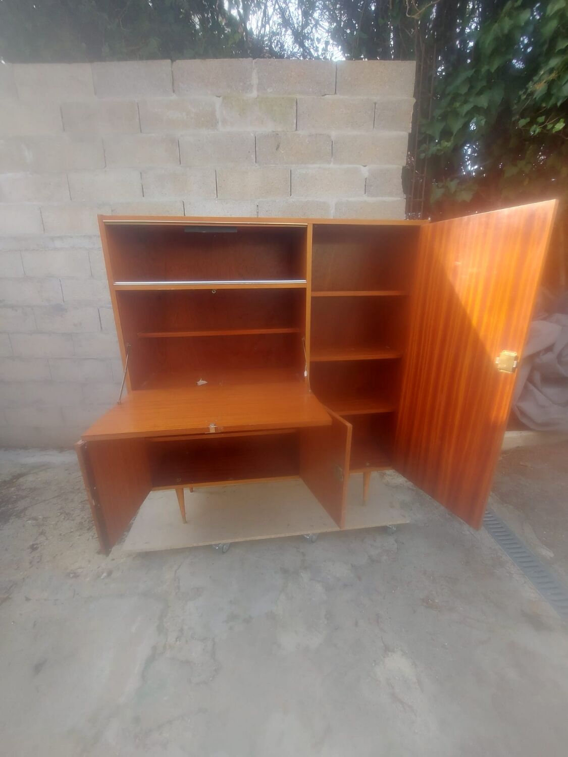 Meuble secrétaire année 1970