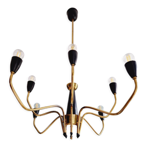 lustre araignée en laiton