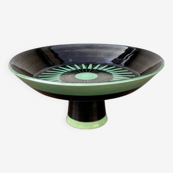 Ceramic cake stand by Hedwig Bollhagen, Germany, 1960s.