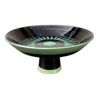 Ceramic cake stand by Hedwig Bollhagen, Germany, 1960s.