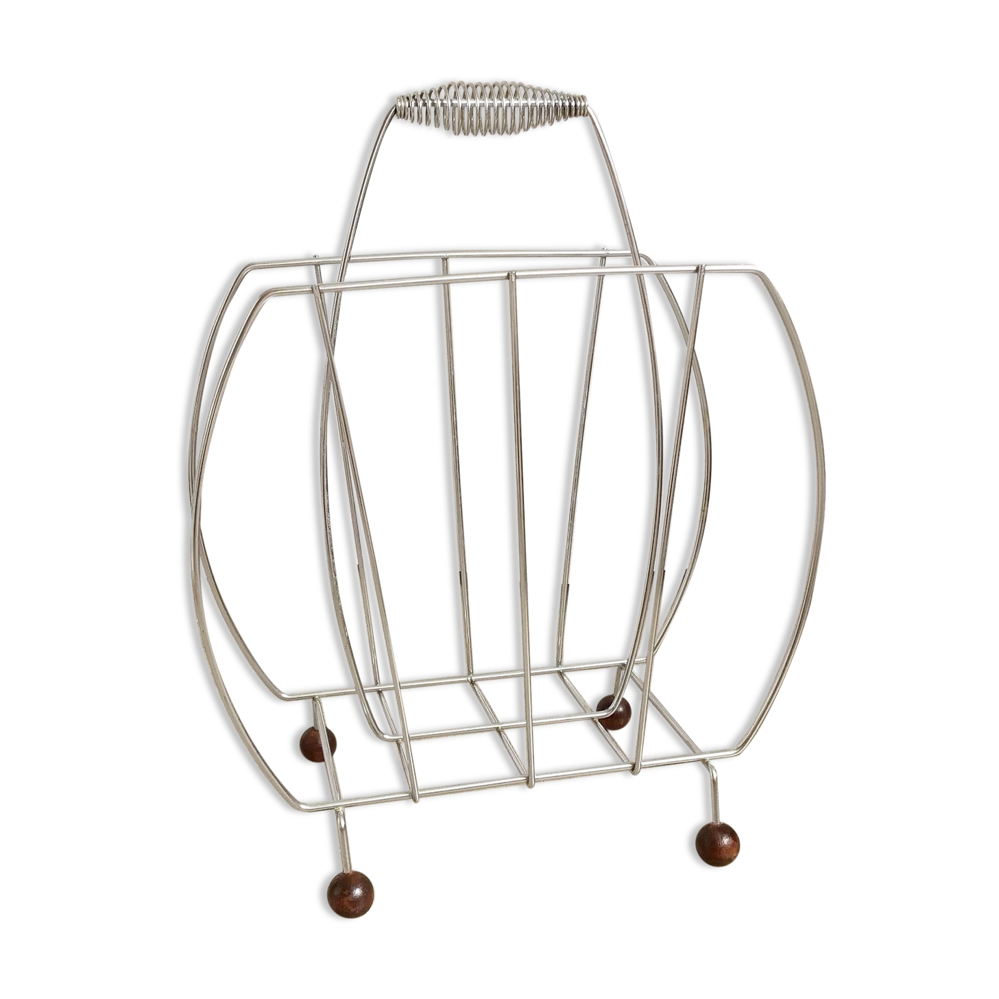 Vintage magazines rack