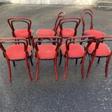 Set of 8 castelbajac chairs