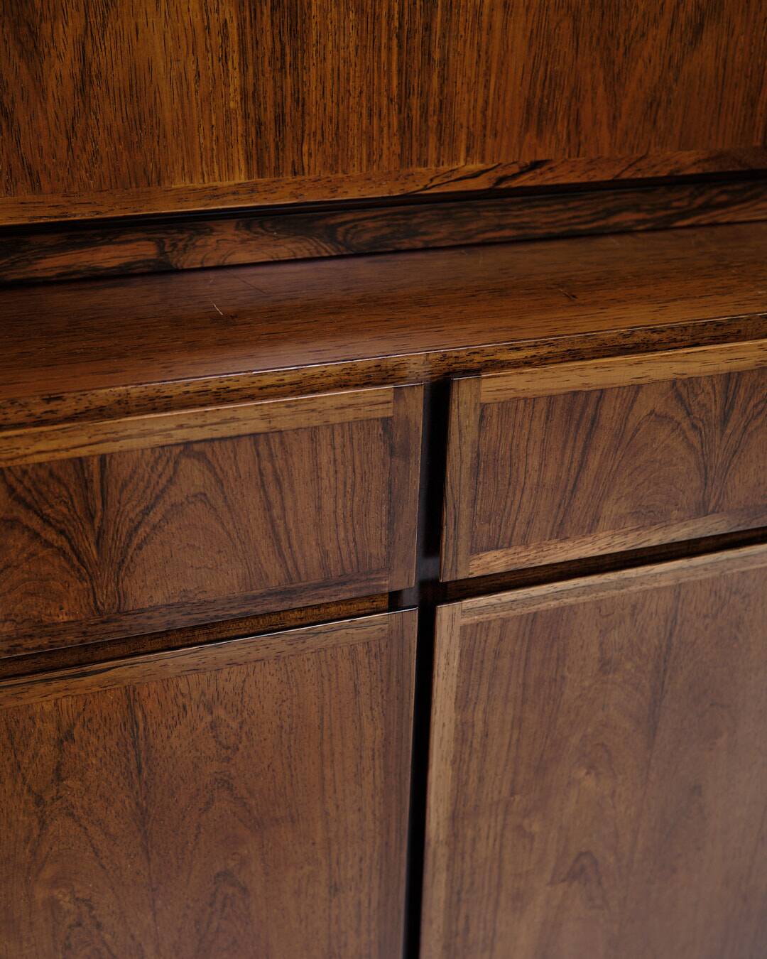 Bookcase/secretary - rosewood - Danish design - Omann Junior - 1960s