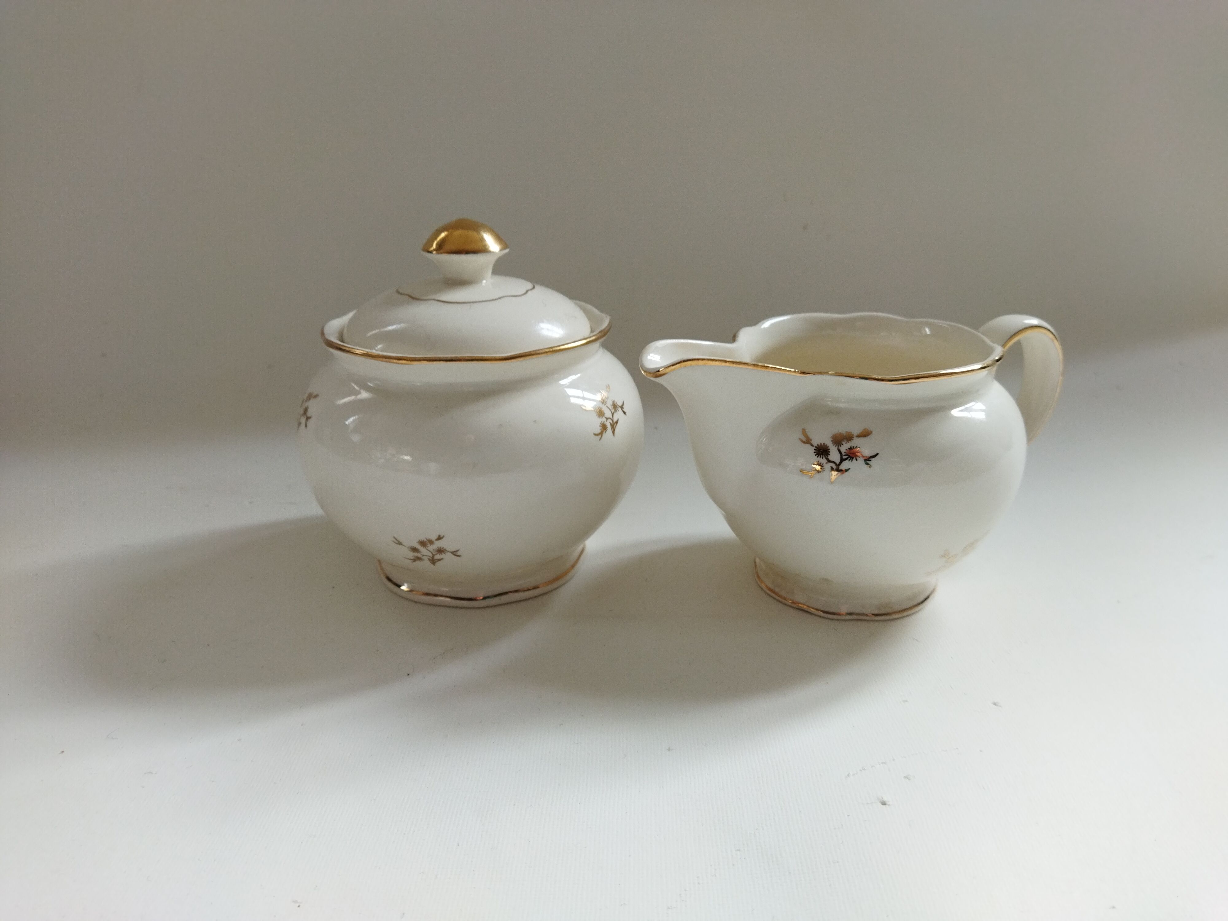 Sucier and creamer Villeroy & Boch vintage 1950s