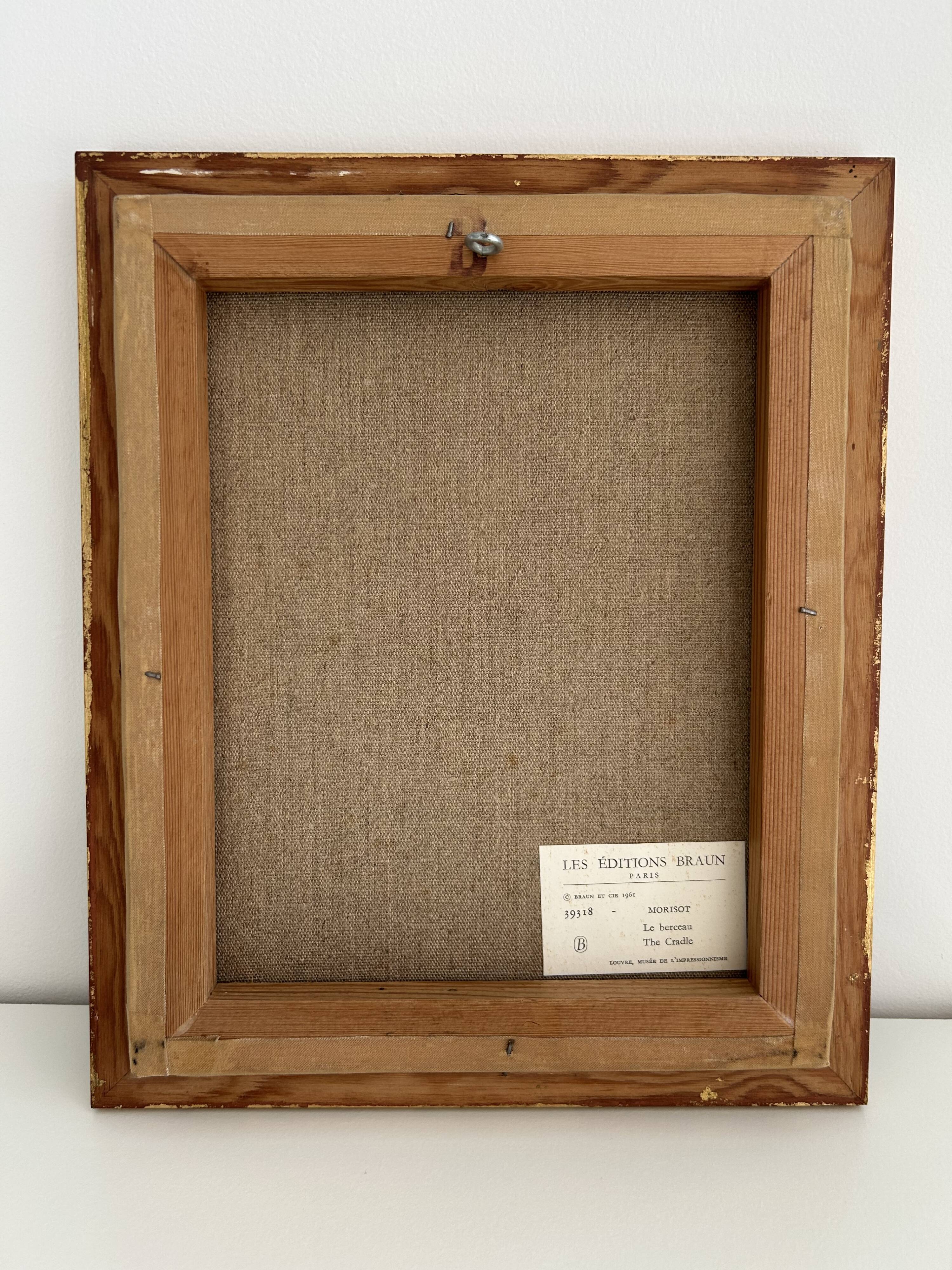 Canvas reproduction – The Cradle - Berthe Morisot – Braun Edition