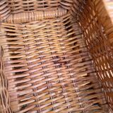 Vintage rattan chest of drawers