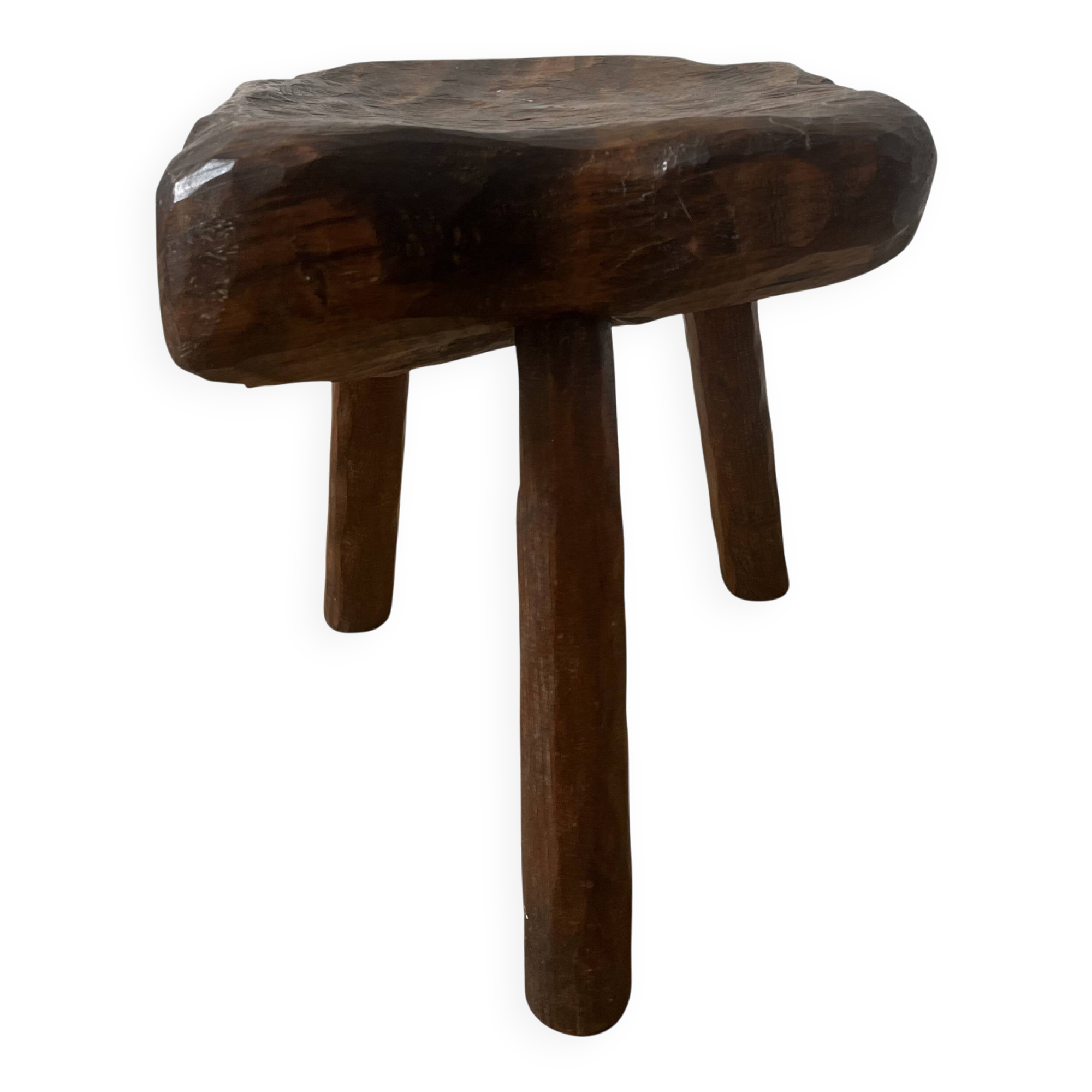 Brutalist tripod stool