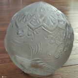 Art Deco suspension globe/fish decor