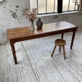 Walnut farm table 185 cm