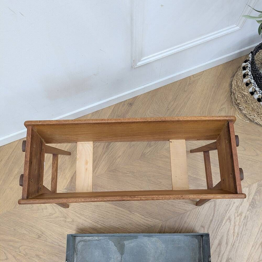 Vintage teak planter 60s