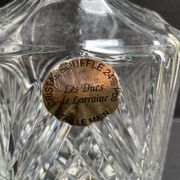 Cut crystal whisky carafe – Les Ducs de Lorraine