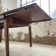 Table de ferme XIXème chêne 270cm avec allonges