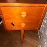 Vintage 60s mahogany desk