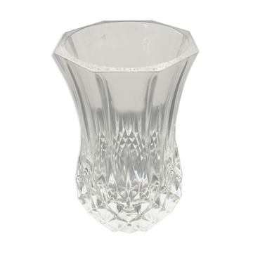 Ancient crystal vase petit model vintage